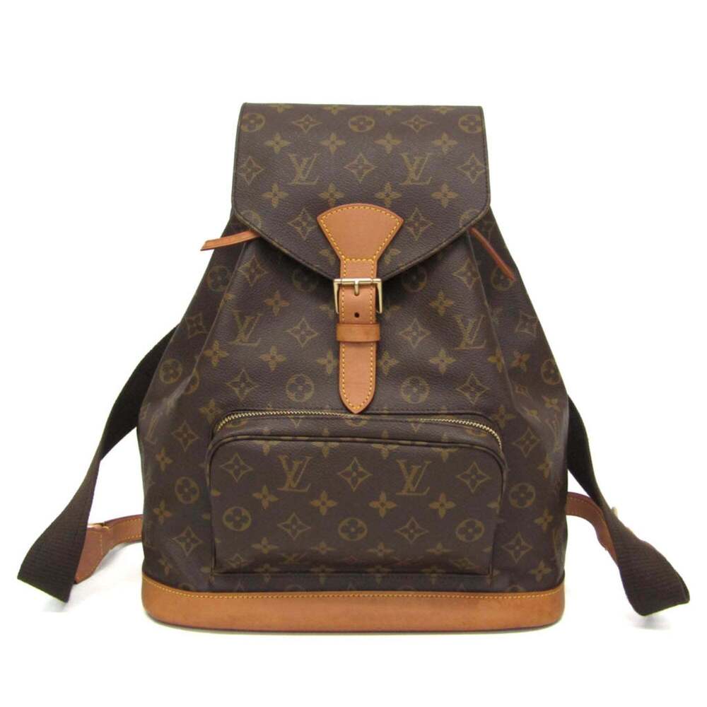 LOUIS VUITTON Authentic Brown Monogram Backpack